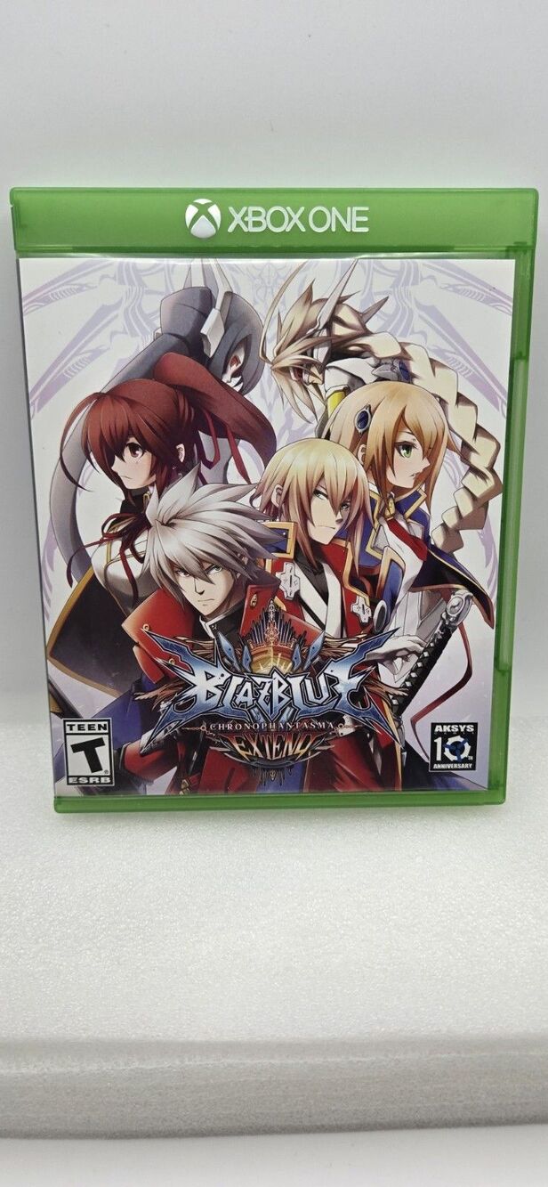 BlazBlue: Chrono Phantasma Extend Xbox One Fighting Game Manual Multiplayer